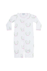 Pink Lamb Print Converter Gown