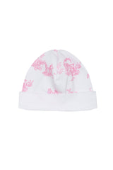 Pink Toile Hat