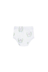 Blue Lamb Print Diaper Cover Set