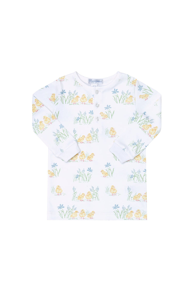 Chicks Print Pajamas