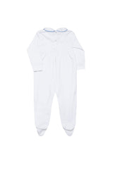 Nella Smocked Boy Footie