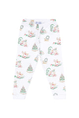 Boy Christmas Toile Pajama