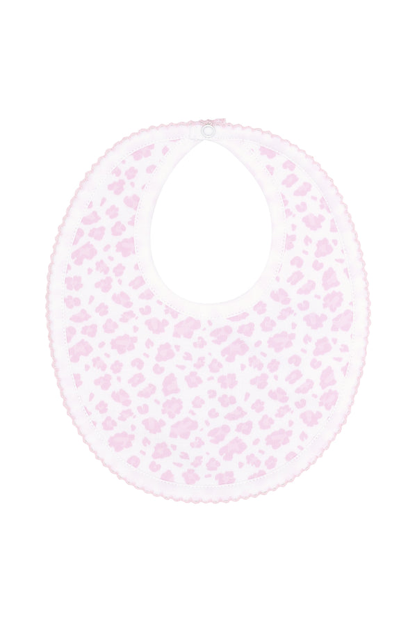 Pink Cheetah Print Bib