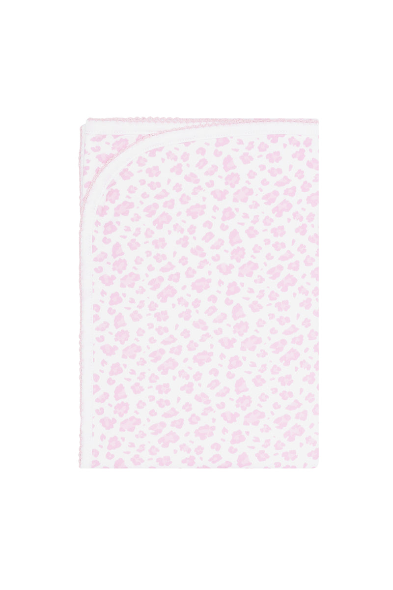 Pink Cheetah Print Blanket