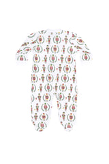 Christmas Nutcrackers Zipper Footie