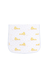 Blue Ducks Print Burp Cloth