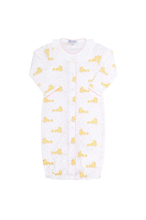 Pink Ducks Print Converter Gown