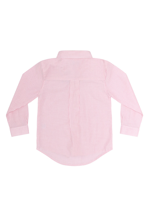 Pink Stripes Long Sleeve Shirt