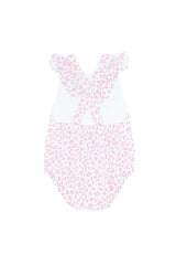 Pink Cheetah Print Ruffle Bubble