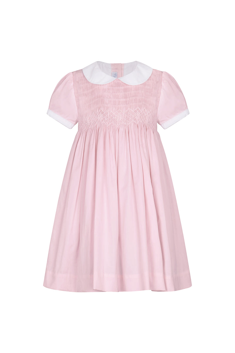 Pink Nella Smocked Dress